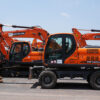 EXCAVADORA DEVELON DX140W - 9666