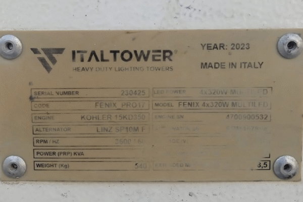 TORRE DE ILUMINACIÓN FENIX PRO17 - 0425 - Imagen 3