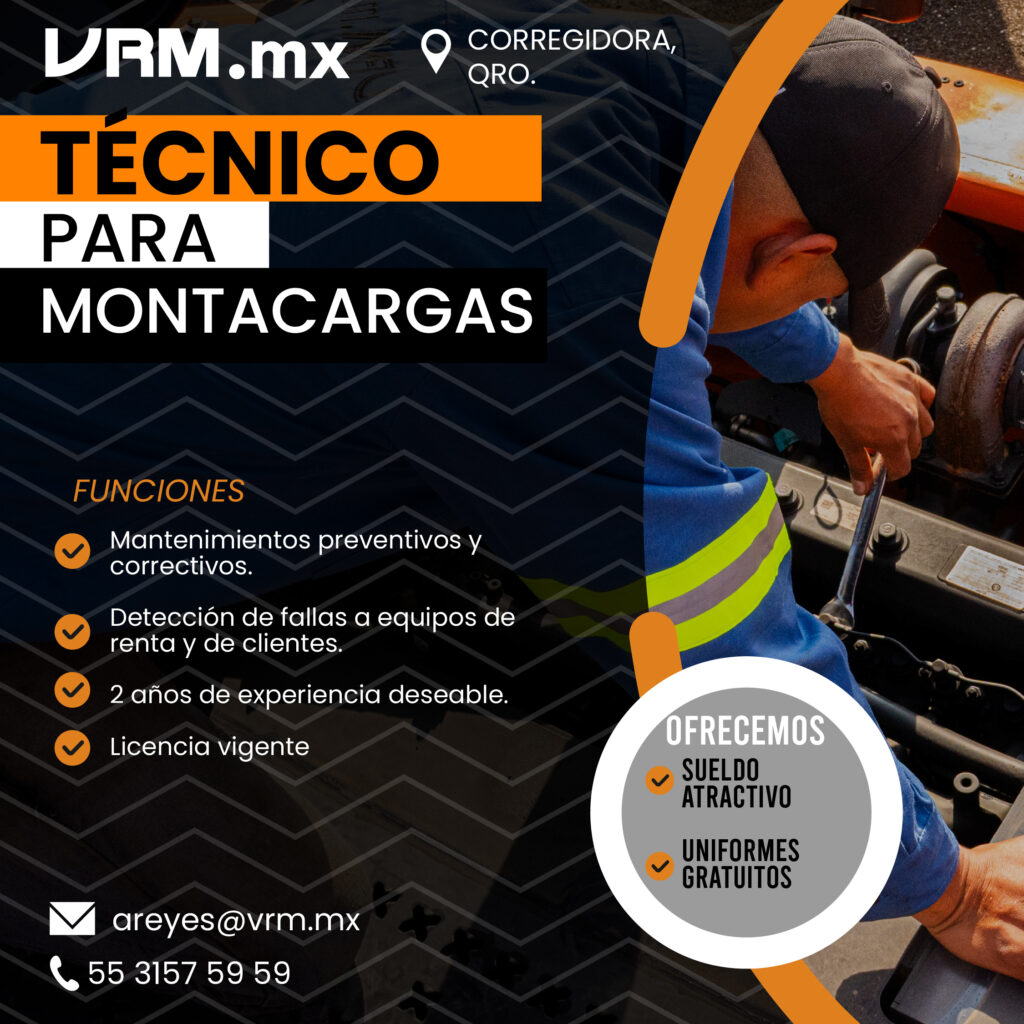 Vacante Técnico para montacargas