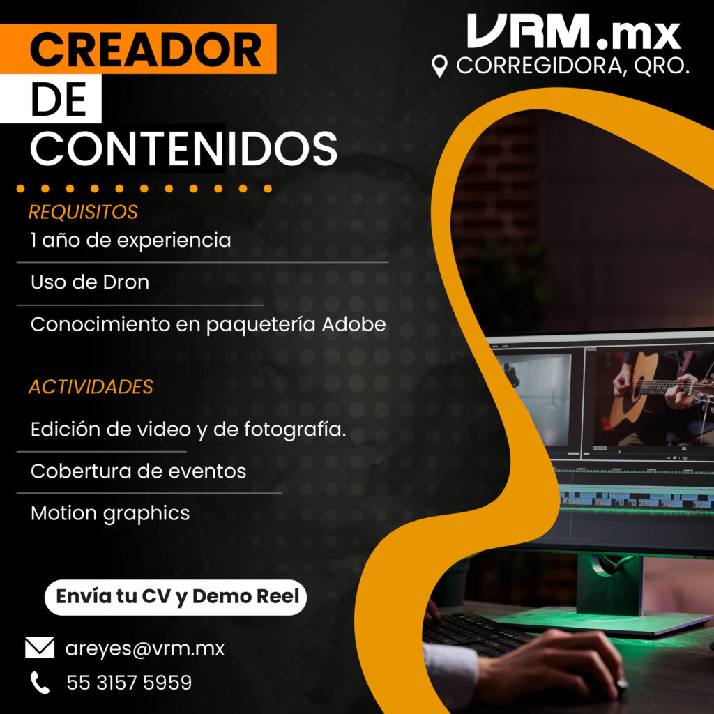 Vacante Creador de Contenidos